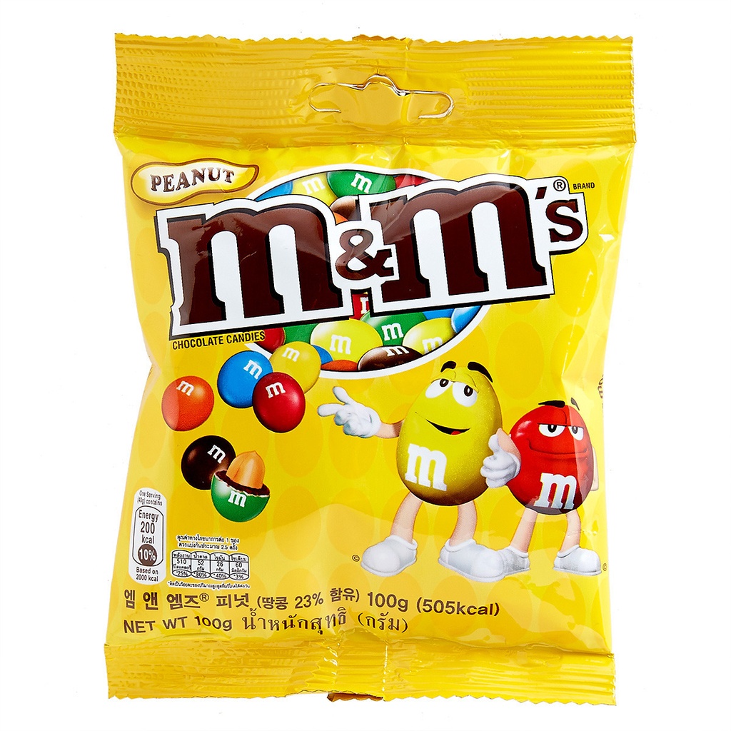 M&M'S Cacahuette Sachet De  100G